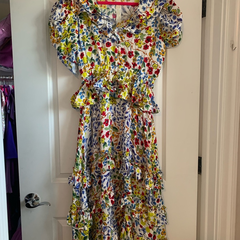 Jessie Zhao floral maxi dress
